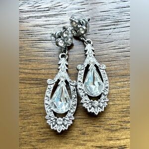 Elegant Silver Drop Earrings